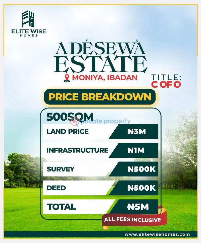 Amazing plots of land with c of o - 4 Mixed use Land For Sale Asesewa Estate, Moniya Expressway Moniya Ibadan Oyo - 4