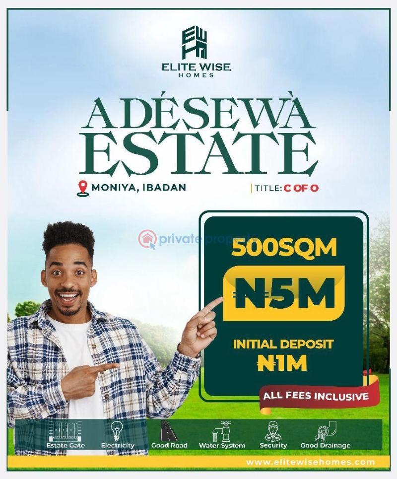 Amazing plots of land with c of o - 1 Mixed use Land For Sale Asesewa Estate, Moniya Expressway Moniya Ibadan Oyo - 1