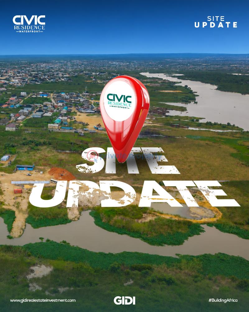 Mixed use Land For Sale Civic Residence Waterfront, Sangotedo Ajah Lagos - 7