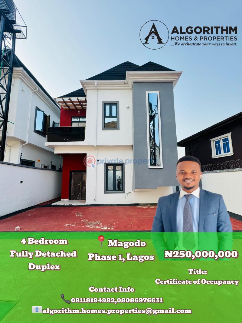4 bedroom Detached Duplex For Sale Magodo Phase 1 Magodo Kosofe/Ikosi Lagos - 0