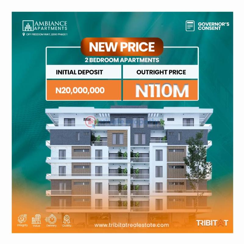 2 bedroom Townhouse For Sale Off Freedom Way, Close Proximity To The Dome Church Lekki Phase 1 Lagos - 0