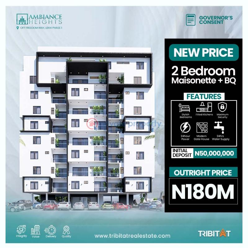 2 bedroom Townhouse For Sale Off Freedom Way, Close Proximity To The Dome Church Lekki Phase 1 Lagos - 2