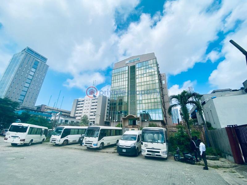 An *8-floor office building* with total lettable space of 5,600 sqm (700 sqm per floor) - 4 Office For Rent Victoria Island Lagos - 4