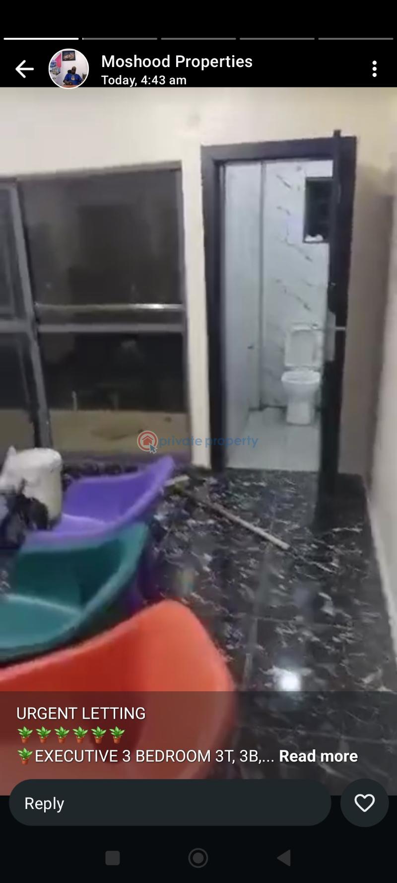 3 bedroom Block Of Flats For Rent Pen City Estate Pencinema Pen Cinema Agege Lagos - 2