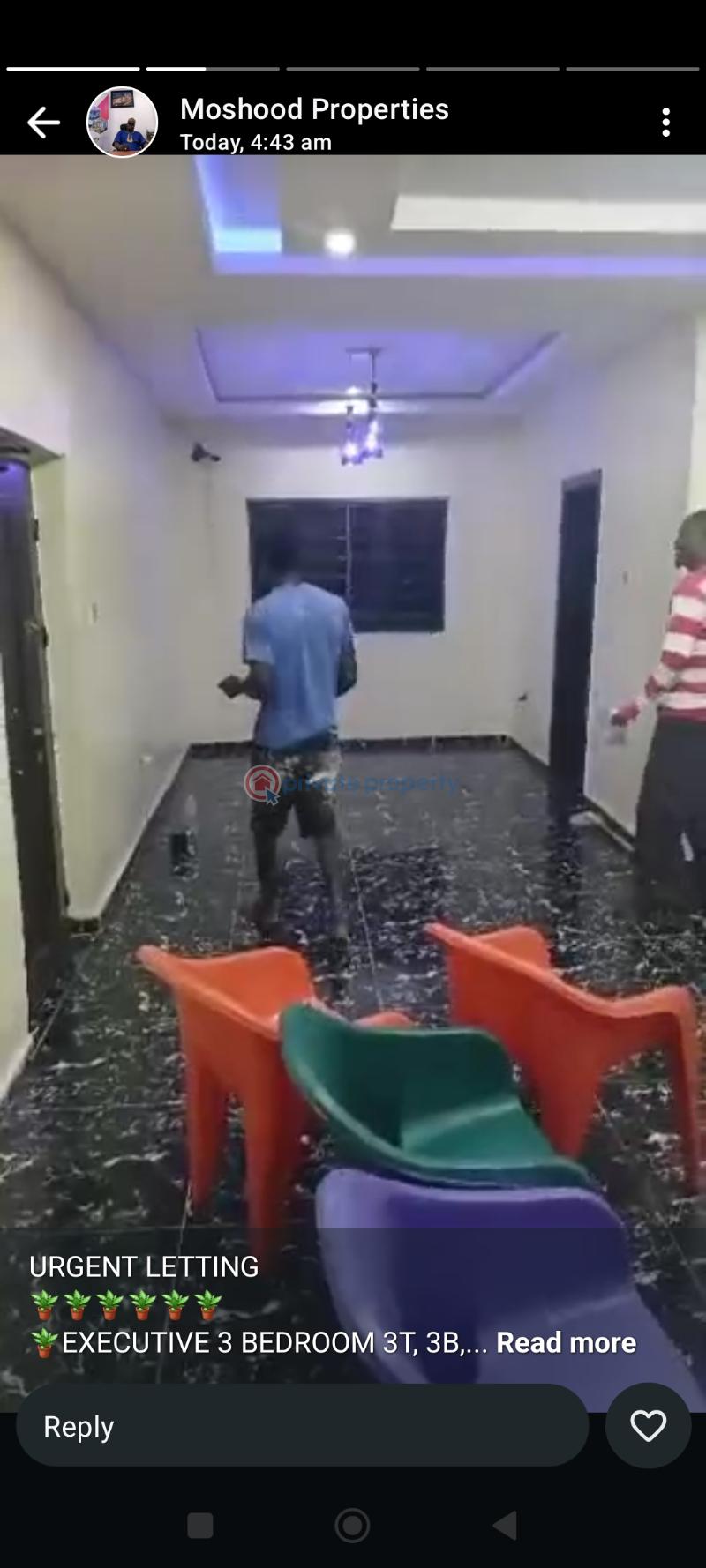 3 bedroom Block Of Flats For Rent Pen City Estate Pencinema Pen Cinema Agege Lagos - 7