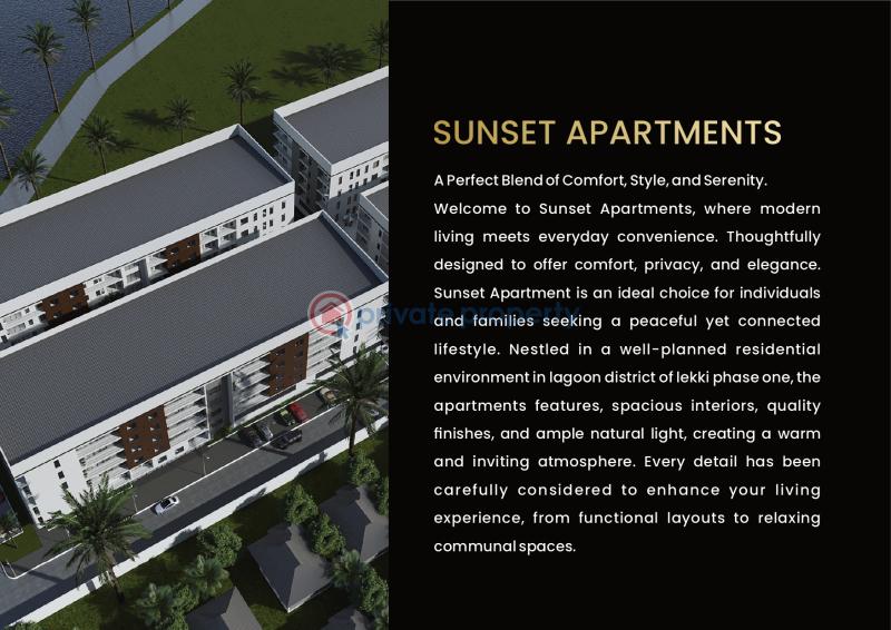 1 bedroom Flat & Apartment For Sale Sunset Apartments (lagoon District, Lekki Phase 1) Lekki Phase 1 Lagos - 2