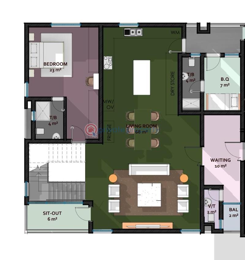 3 bedroom Block Of Flats For Sale Off Freedom Way Lekki Lagos - 3
