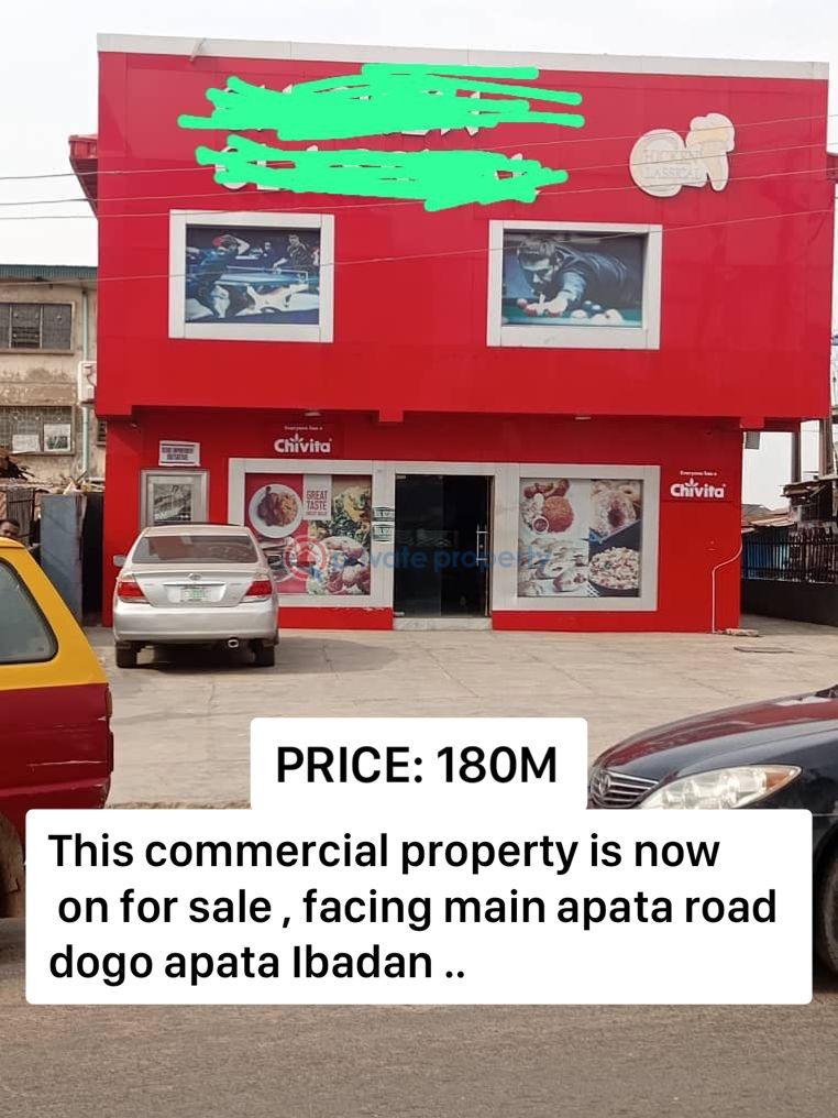 Commercial Property For Sale Apata Road ,,,dogo Apata Ibadan .. Apata Ibadan Oyo - 0