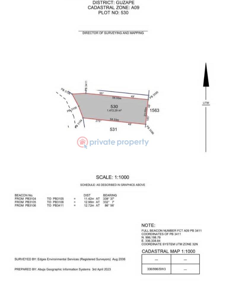 Land For Sale Guzape Main Guzape Abuja Phase 1 