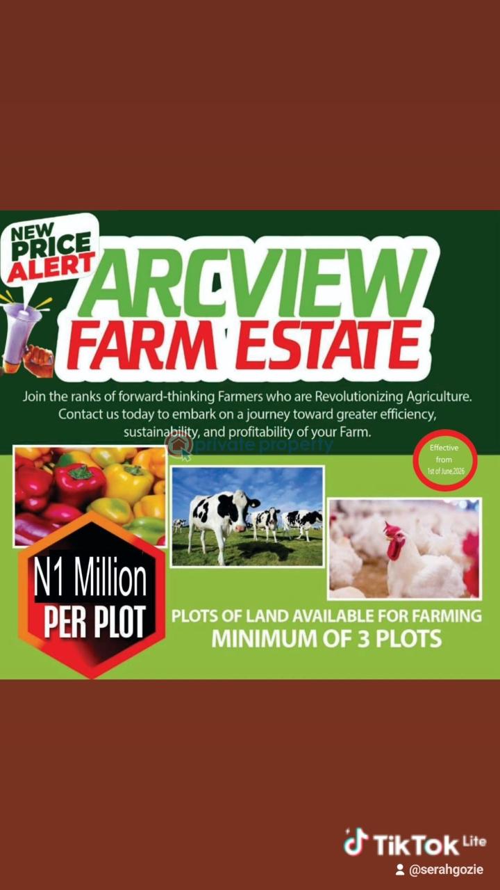 Mixed use Land For Sale International Brewery Sagamu Ogun