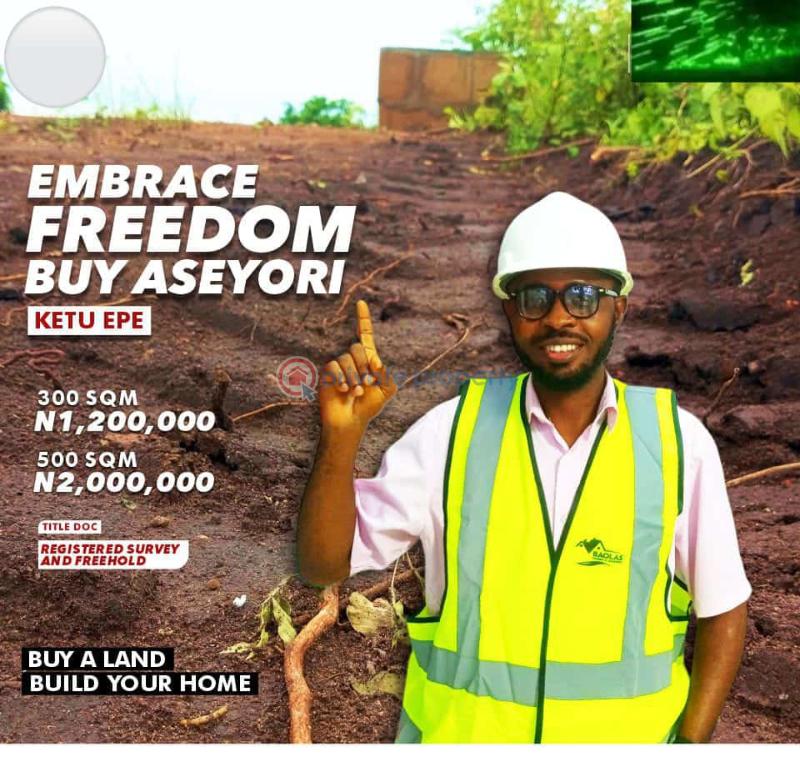 Land For Sale Ketu Epe Epe Lagos - 1
