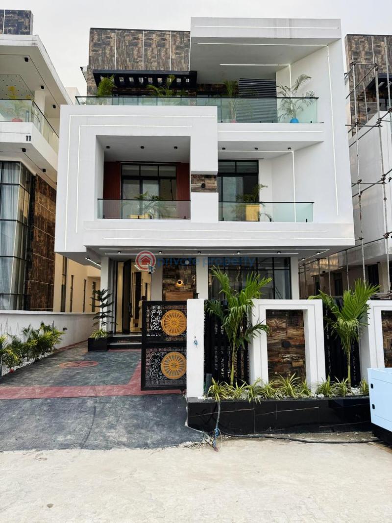 6 bedroom Detached Duplex For Sale Chevron Lekki Chevron Drive Lekki Lagos - 1