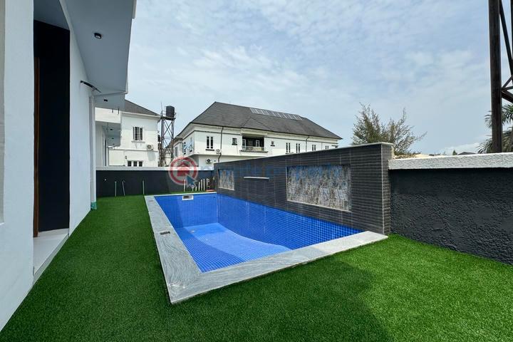 Astonishing 5 bedroom detached duplex with bq and pool - 24 5 bedroom Detached Duplex For Sale Megamound Estate Ikota Lekki Lagos - 24