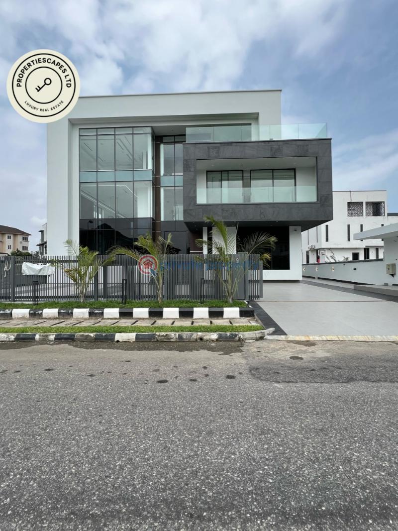 Astonishing 5 bedroom fully detached duplex with cinema , swimming pool. - 0 5 bedroom Detached Duplex For Sale Osapa London Lekki Lagos - 0