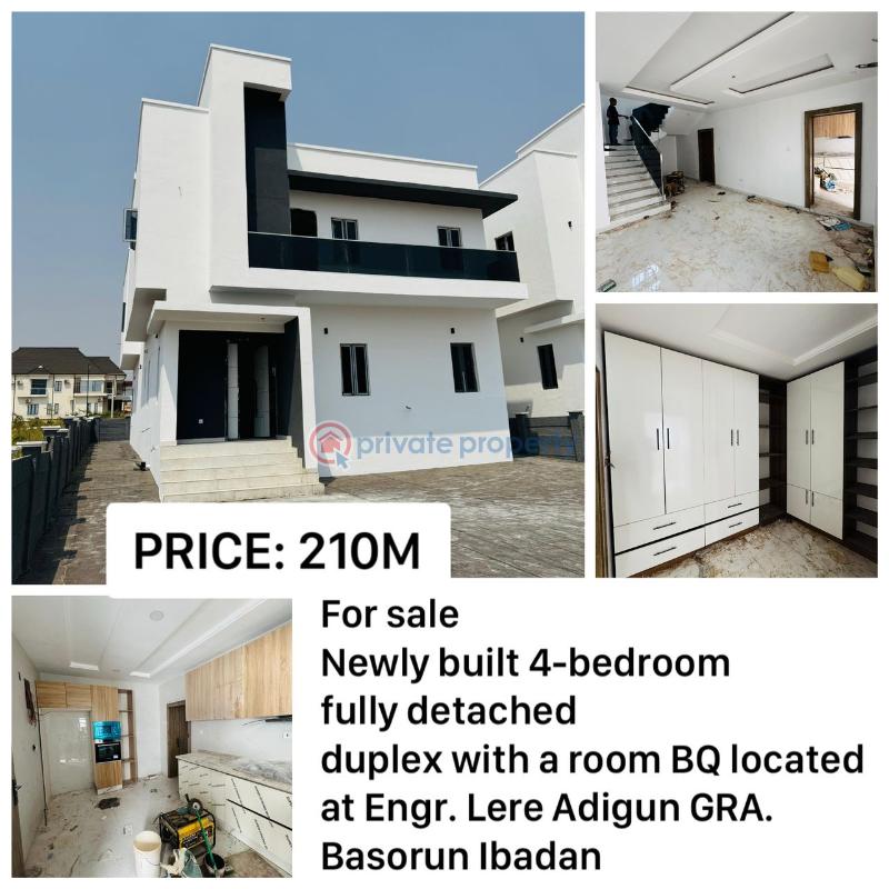 Detached Duplex For Sale At Engr. Lere Adigun Gra. Basorun Ibadan Basorun Ibadan Oyo