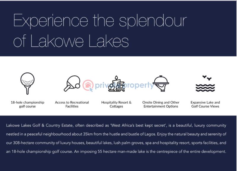 4 bedroom Bungalow For Sale Located On The Lekki Epe Express Way Lagos Island  - 3