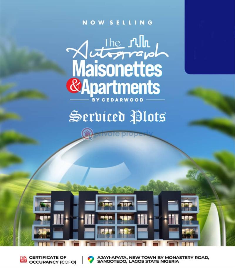 Residential Land For Sale Ajayi Apata New Town, Off Monastery Road, Sangotedo, Novare Shopping Mall ( Shoprite Monastery Road Sangotedo Lagos