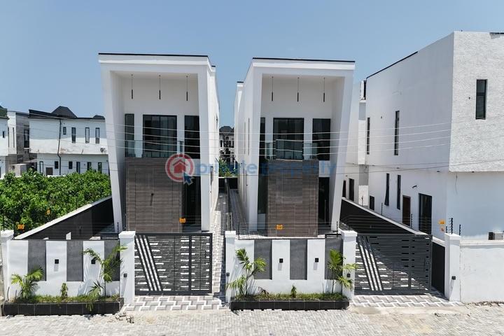 Automated 5 bedroom detached duplex with swimming pool and bq - 1 5 bedroom Detached Duplex For Sale Lekki Lagos - 1