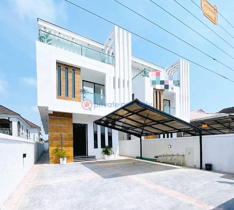 Automated 5 bedroom fully detached duplex - 0 5 bedroom Detached Duplex For Sale Idado Lekki Lagos - 0