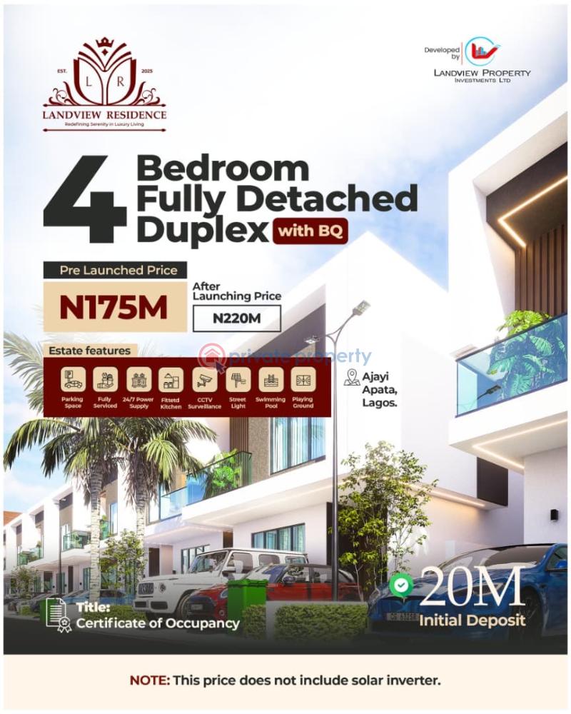 4 bedroom Duplex For Sale Ajayi Apata Sangotedo Sangotedo Ajah Lagos - 6