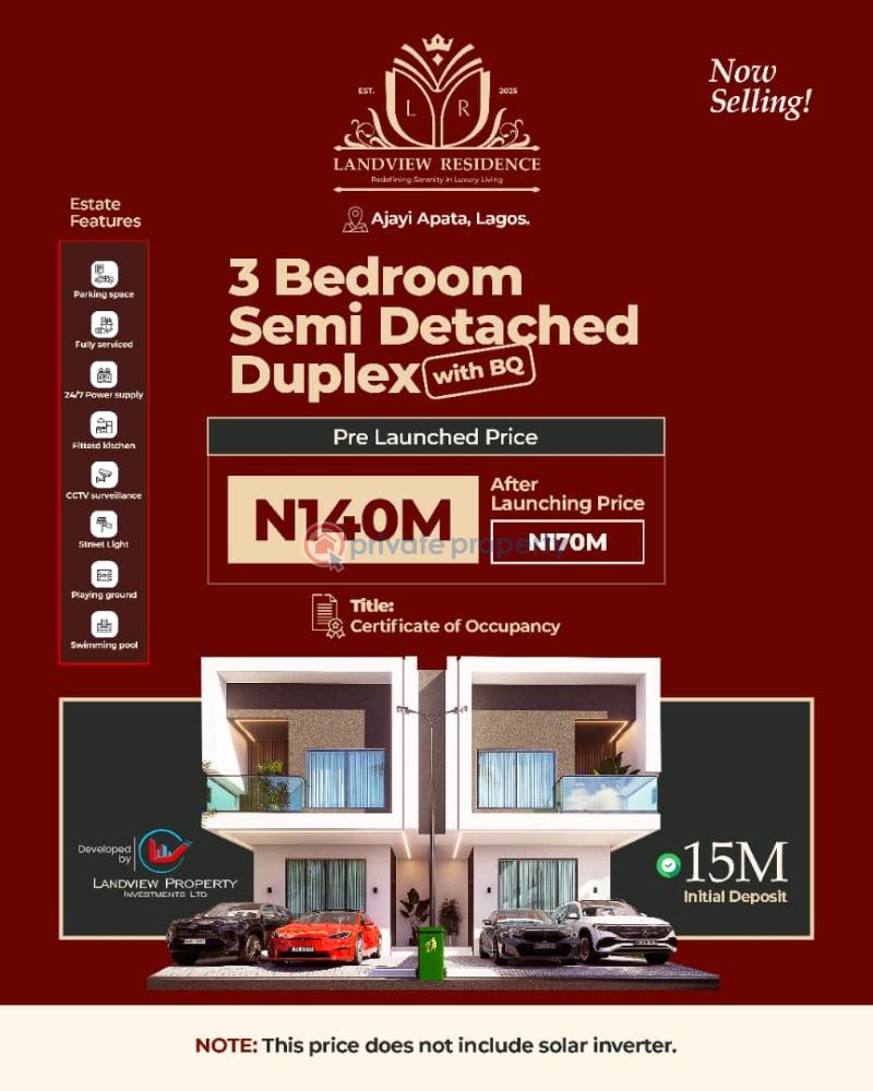 4 bedroom Duplex For Sale Ajayi Apata Sangotedo Sangotedo Ajah Lagos - 4