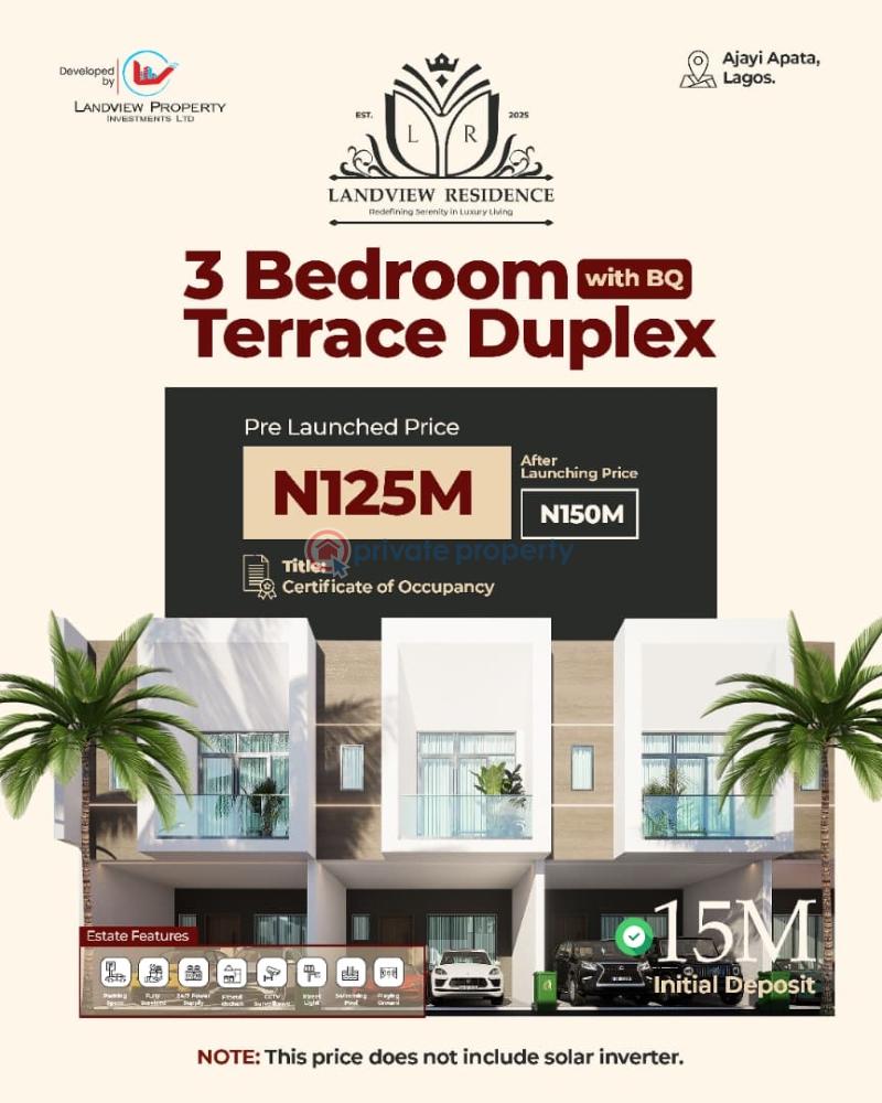 4 bedroom Duplex For Sale Ajayi Apata Sangotedo Sangotedo Ajah Lagos - 2