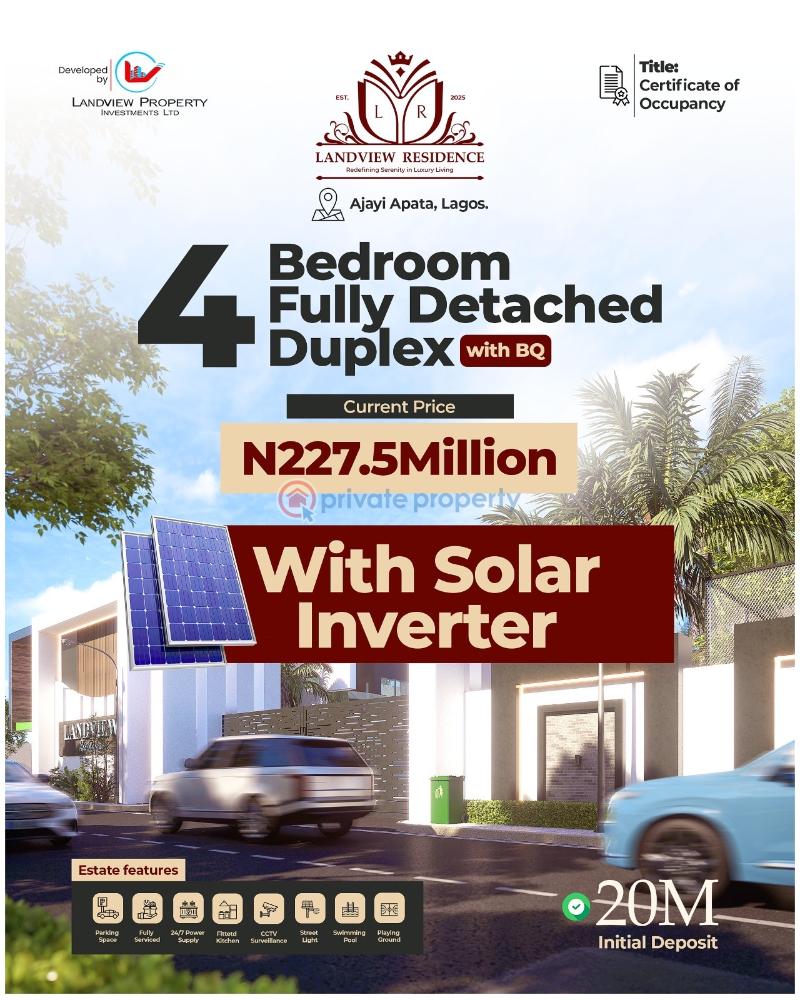 4 bedroom Duplex For Sale Ajayi Apata Sangotedo Sangotedo Ajah Lagos - 21