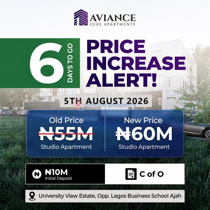 2 bedroom Block Of Flats For Sale University View Estate Adjacent Lagos Business School Lekki Ajah Olokonla Ajah Lagos - 0