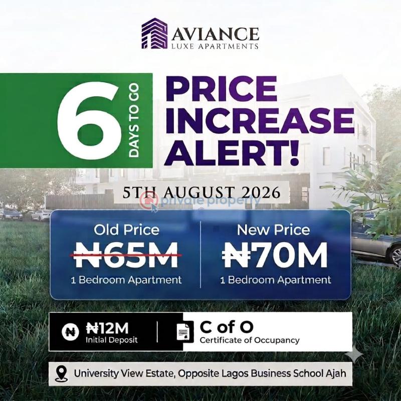 2 bedroom Block Of Flats For Sale University View Estate Adjacent Lagos Business School Lekki Ajah Olokonla Ajah Lagos - 1