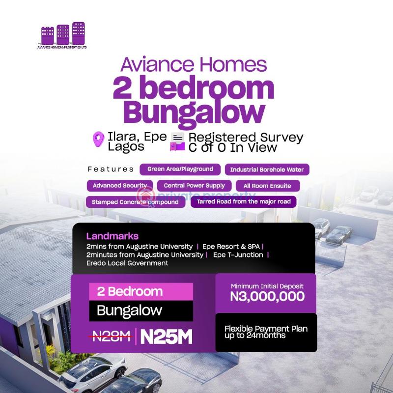 2 bedroom Terrace For Sale Ilara, Epe Epe Lagos