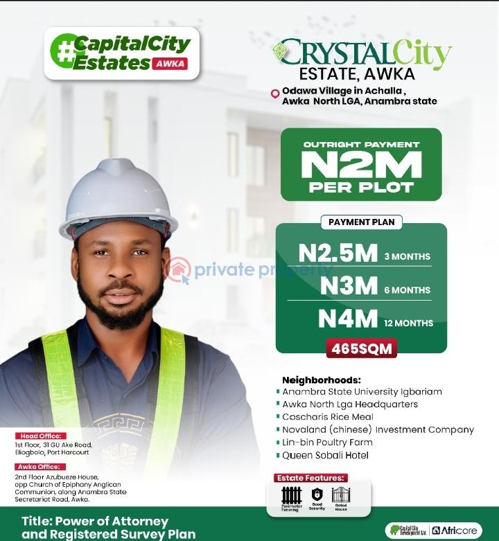 Mixed use Land For Sale Awka North Anambra