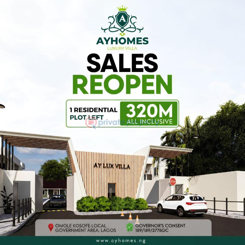Mixed use Land For Sale Omole Phase 1 Magodo Kosofe/Ikosi Lagos - 0