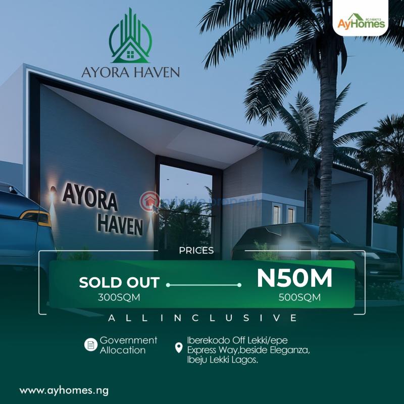 Mixed use Land For Sale Eleganza Iberekodo Ibeju-Lekki Lagos - 0
