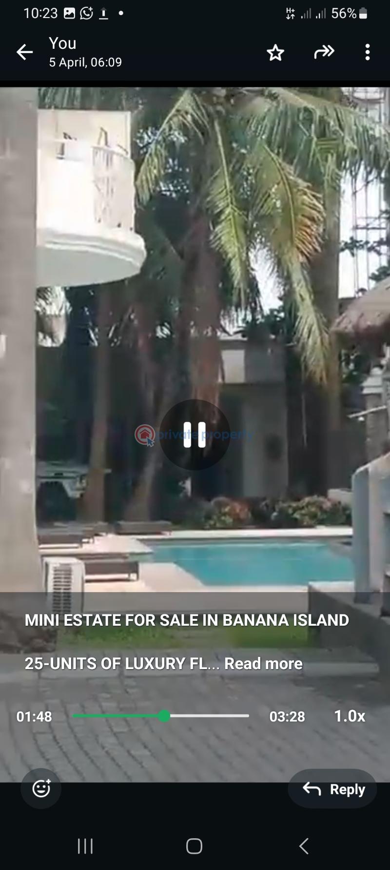 2 bedroom Block Of Flats For Sale Banana Osland Banana Island Ikoyi Lagos - 0