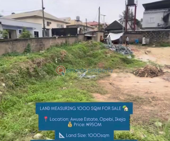 Residential Land For Sale Awuse Estate Opebi Ikeja Lagos