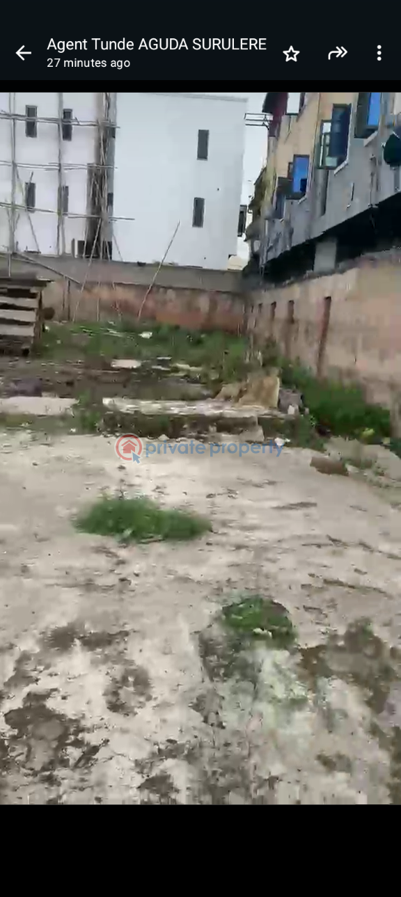 Land For Sale Aguda  Surulere Lagos - 1