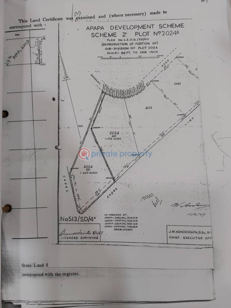 Beareland with jetty suitable for residential. - 1 Residential Land For Sale Badagry Road Apapa Gra Lagos Badagry Lagos - 1