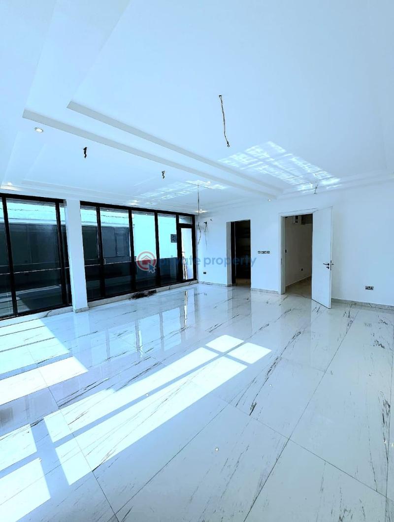 Beautiful 4 𝐁𝐄𝐃𝐑𝐎𝐎𝐌 semi detached 𝐃𝐔𝐏𝐋𝐄𝐗 𝐖𝐈𝐓𝐇 𝐀 𝐁𝐐 - 5 4 bedroom Semi detached Duplex For Rent Oniru Victoria Island Lagos - 5