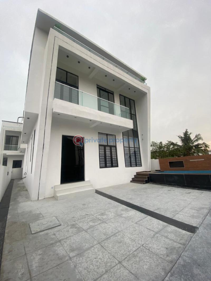 5 bedroom Detached Duplex For Sale Sangotedo Lagos - 0