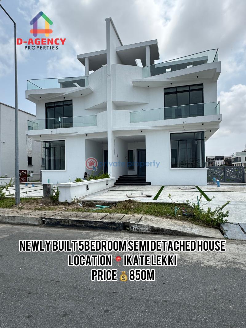 5 bedroom Semi detached Duplex For Sale Ikate Elegushi Lekki Lagos - 0
