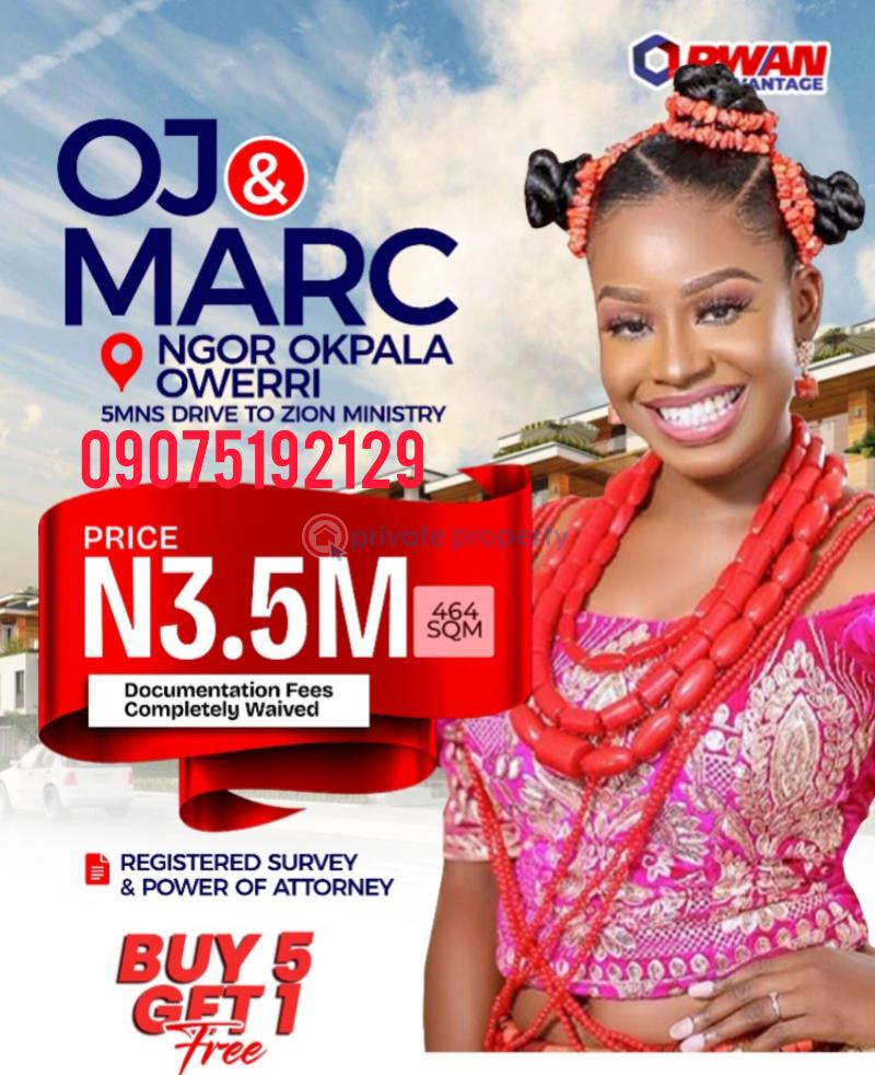 Land For Sale Close To Zion Ministry Permanent Site Ngor Okpala Ngor-Okpala Imo