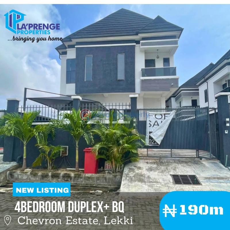 4 bedroom Detached Duplex For Sale Chevron Estate Chevron Drive Lekki Lagos - 0