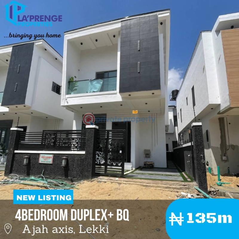4 bedroom Detached Duplex For Sale Ajah Axis Lekki Phase 2 Lagos - 0