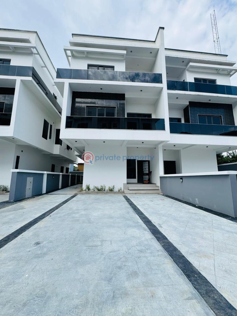5 bedroom Semi detached Duplex For Sale Beautiful Newly Built 4 Bedroom Semi Detached Duplex With Bq And Communal Pool Ikeja GRA Lagos - 24