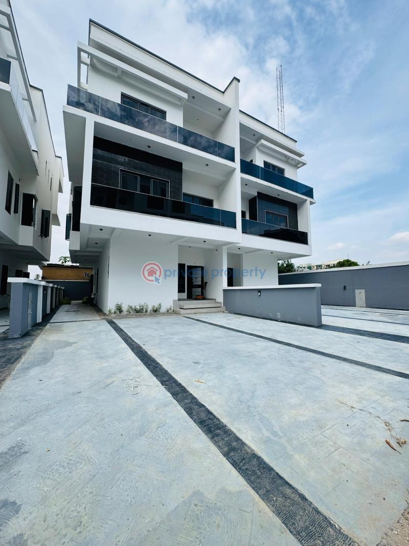 5 bedroom Semi detached Duplex For Sale Beautiful Newly Built 4 Bedroom Semi Detached Duplex With Bq And Communal Pool Ikeja GRA Lagos - 1