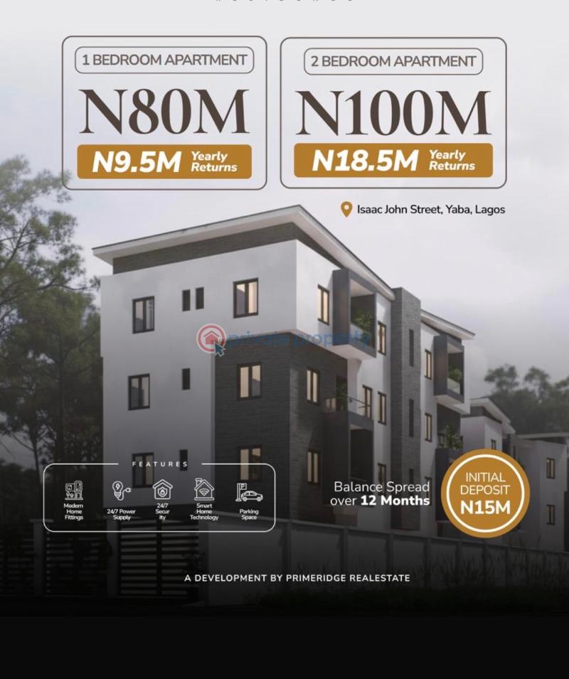 2 bedroom Block Of Flats For Sale Isaac John Yaba Lagos - 0