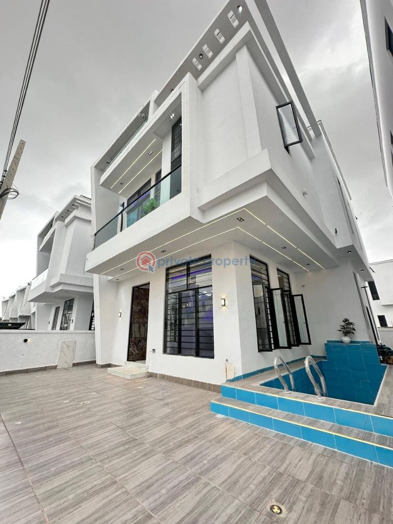 Beautifully built 4bedroom detached duplex with bq and swimmingpool - 0 4 bedroom Detached Duplex For Sale Ajah Lagos - 0