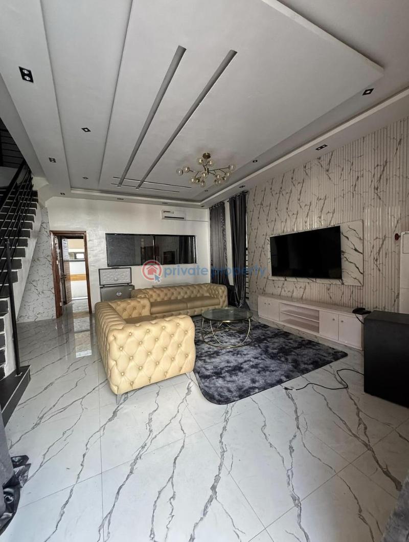 4 bedroom Detached Duplex For Rent Chevron Drive Lekki Lagos - 1