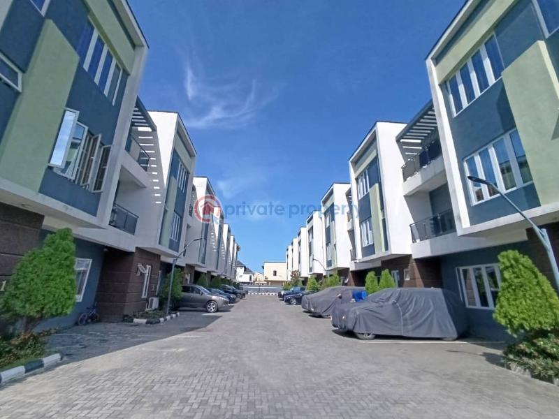Beautifully built 5-bedroom terrace duplex with a-room bq - 0 5 bedroom Terraced Duplex For Sale Ikate Elegushi Lekki Lagos - 0