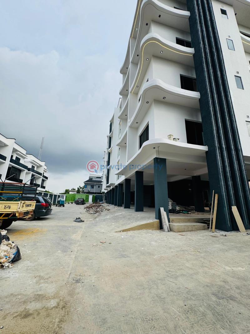 3 bedroom Block Of Flats For Sale Beautifully Crafted 3 Bedroom Apartments With Bq, Communal Pool And Elevator, Ikeja Gra Ikeja GRA Lagos - 1